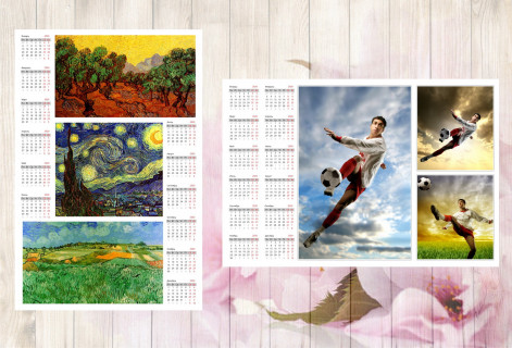 Календарь перекидной